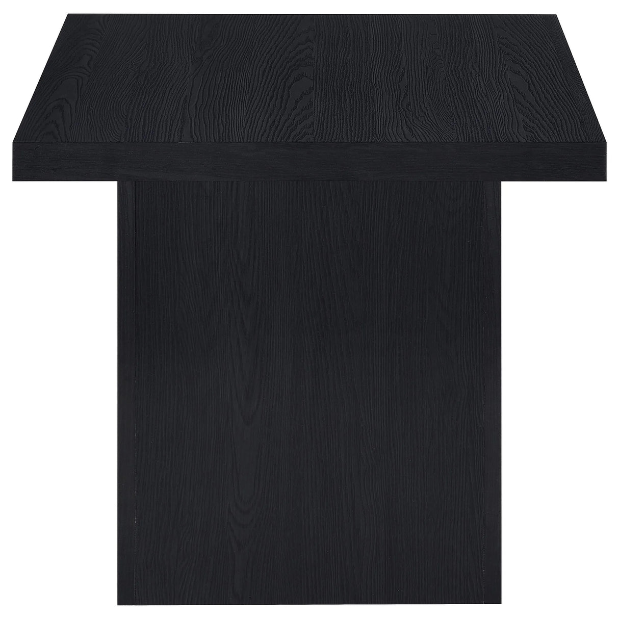 Max Black 2-Piece Rectangular Coffee and End Table Set by Coaster at Eve Furniture