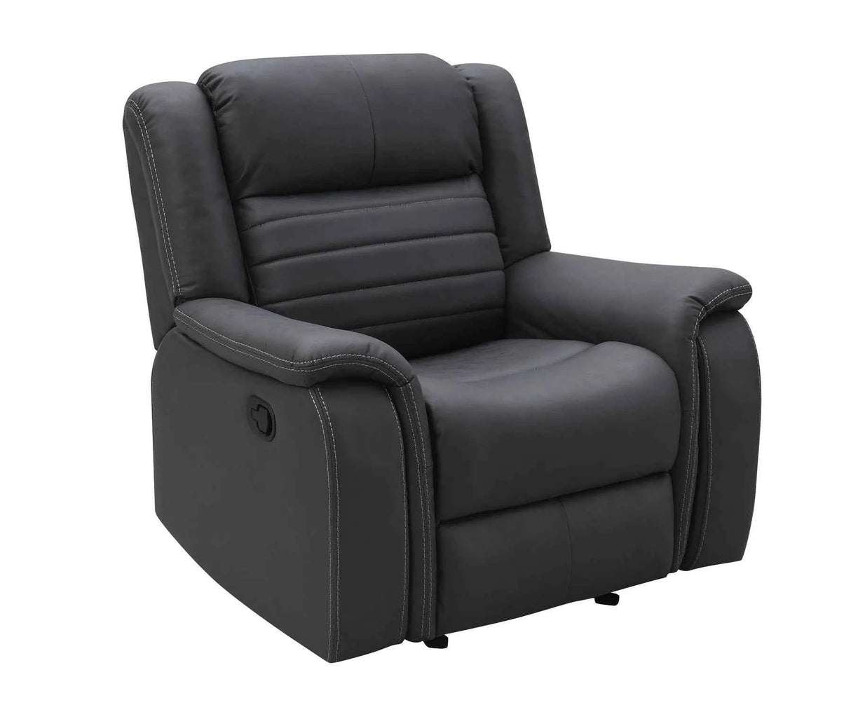 Max Grey 3-Piece Reclining Living Room Set by New Era Innovations at Eve Furniture