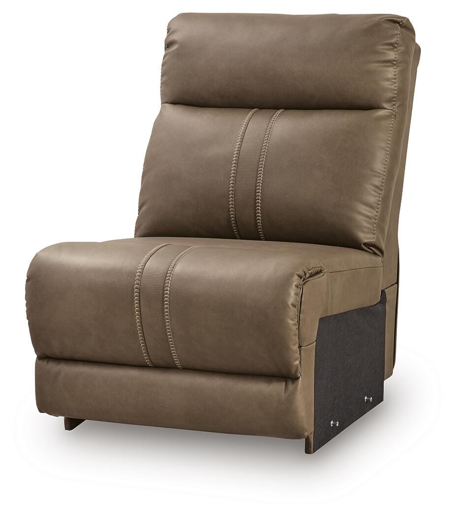 Max-Momentum Biscotti Armless Chair by ASHLEY FURNITURE at Eve Furniture