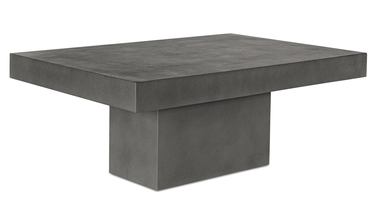 Maxima Outdoor Coffee Table Grey by Moe's Home at Eve Furniture