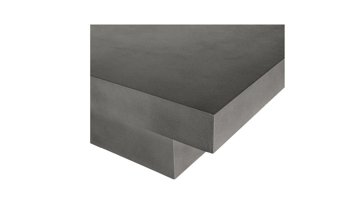 Maxima Outdoor Coffee Table Grey by Moe's Home at Eve Furniture