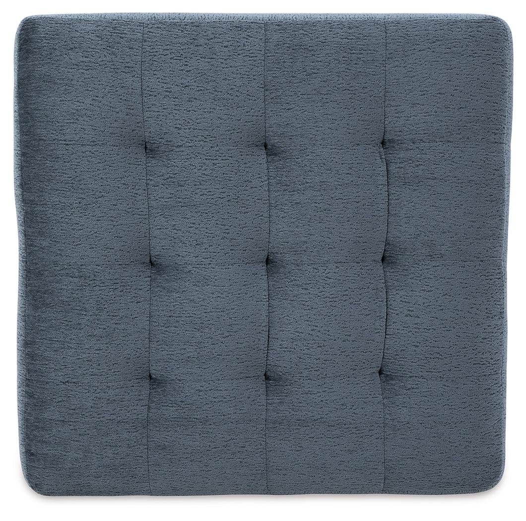 Maxon Place Navy Oversized Accent Ottoman by Ashley at Eve Furniture