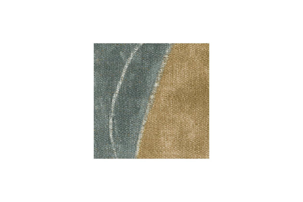 Maxon Place Stone 3-Piece Sectional with RAF Chaise by Ashley at Eve Furniture