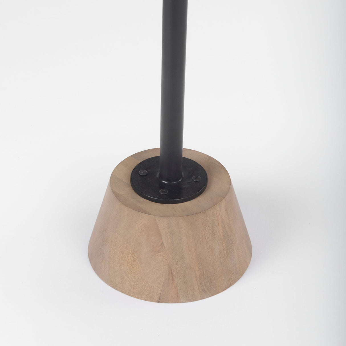 Maxwell Marble Top Pedestal End/Side Table by Mercana at Eve Furniture