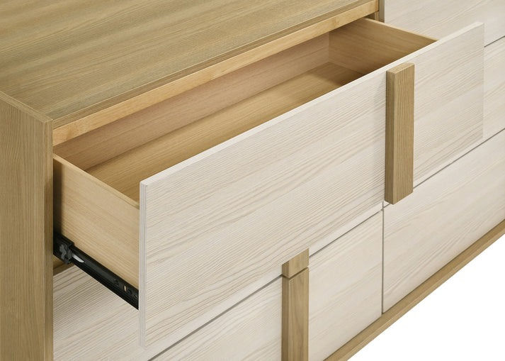 Maya Natural Panel Bedroom Set by New Era Innovations at Eve Furniture