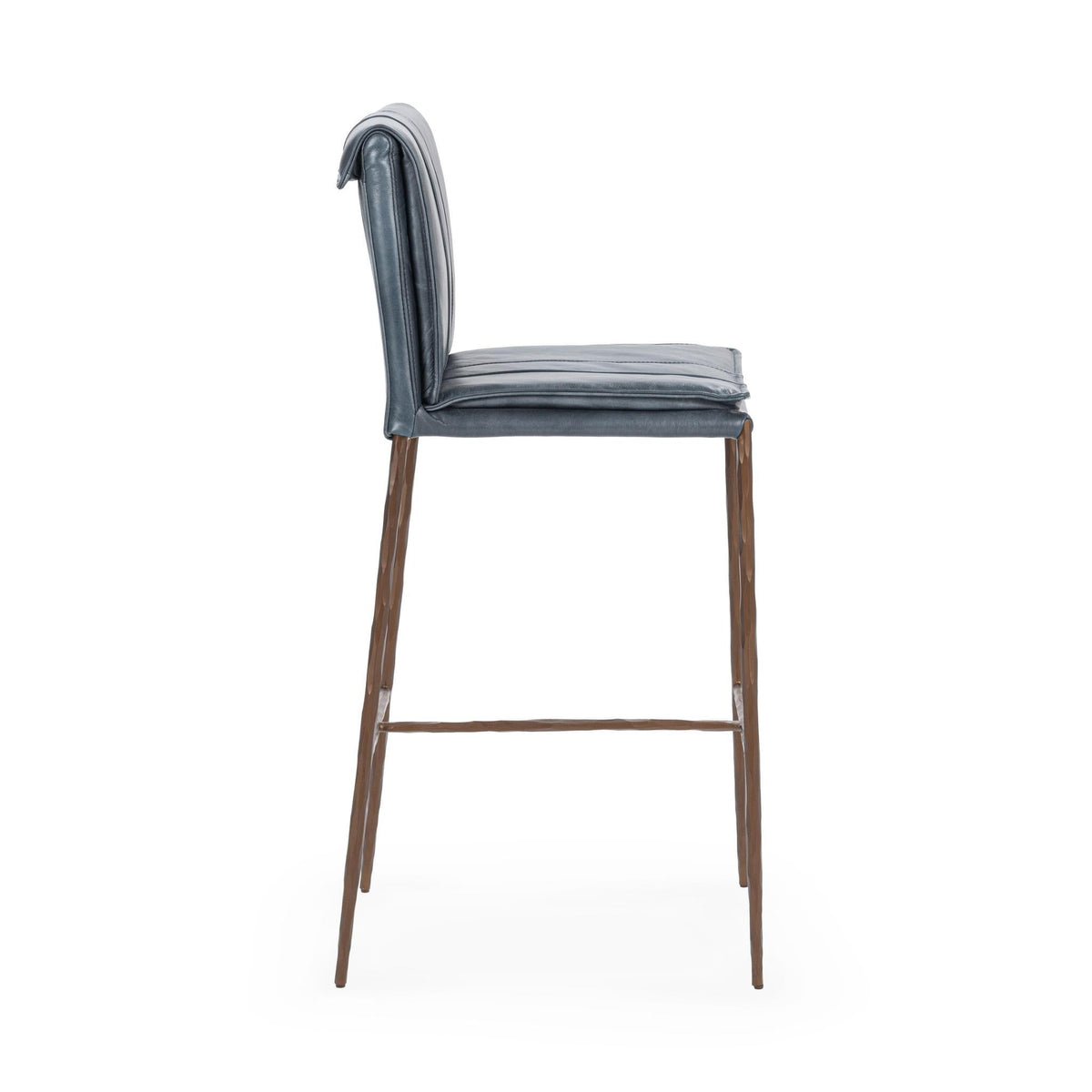 Mayer Ocean Blue Bar Stool by Classic Home at Eve Furniture