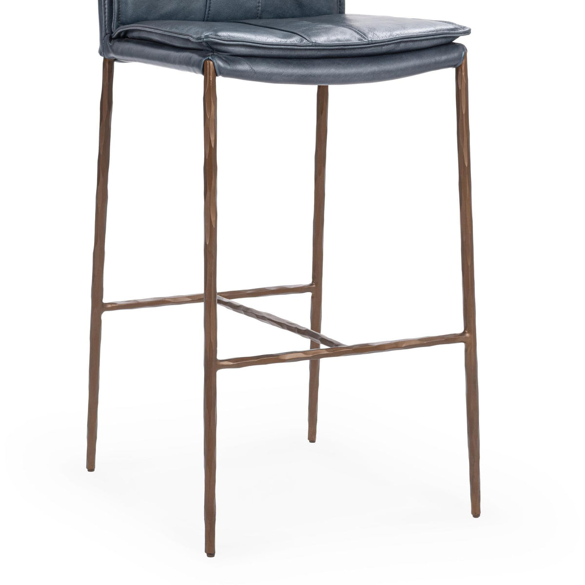 Mayer Ocean Blue Bar Stool by Classic Home at Eve Furniture