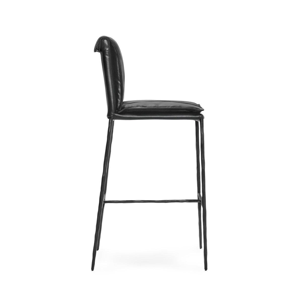 Mayer Bar Stool - Jet Black by Classic Home at Eve Furniture