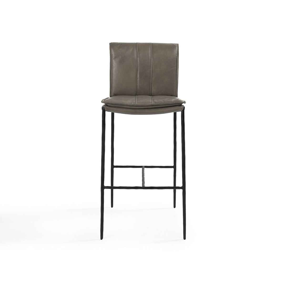 Mayer Bar Stool - Pewter Gray by Classic Home at Eve Furniture