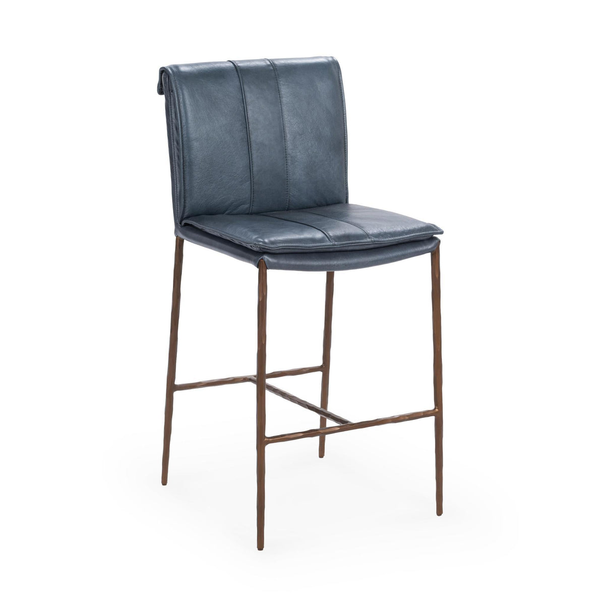 Mayer Ocean Blue Counter Stool by Classic Home at Eve Furniture
