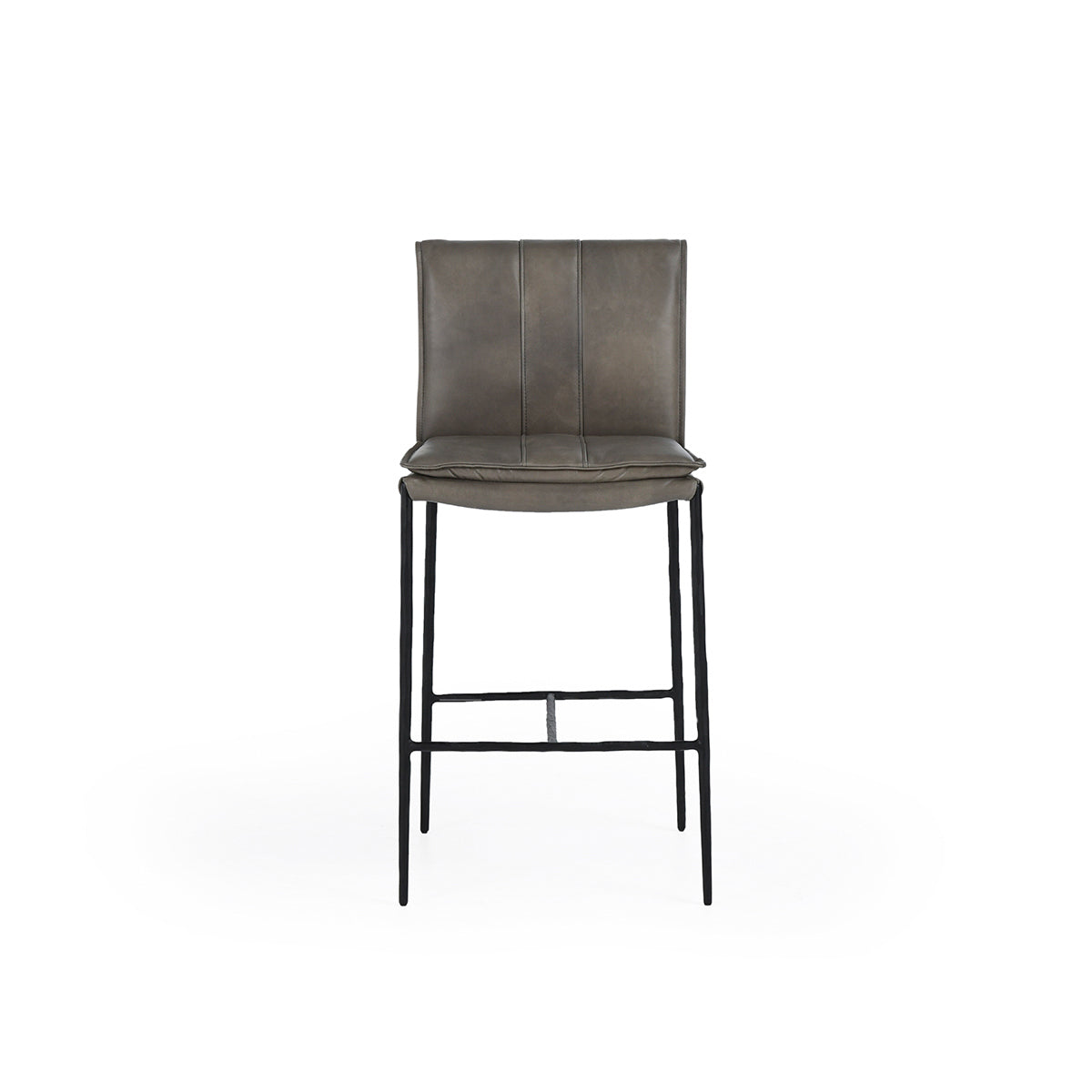Mayer Counter Stool - Pewter Gray by Classic Home at Eve Furniture