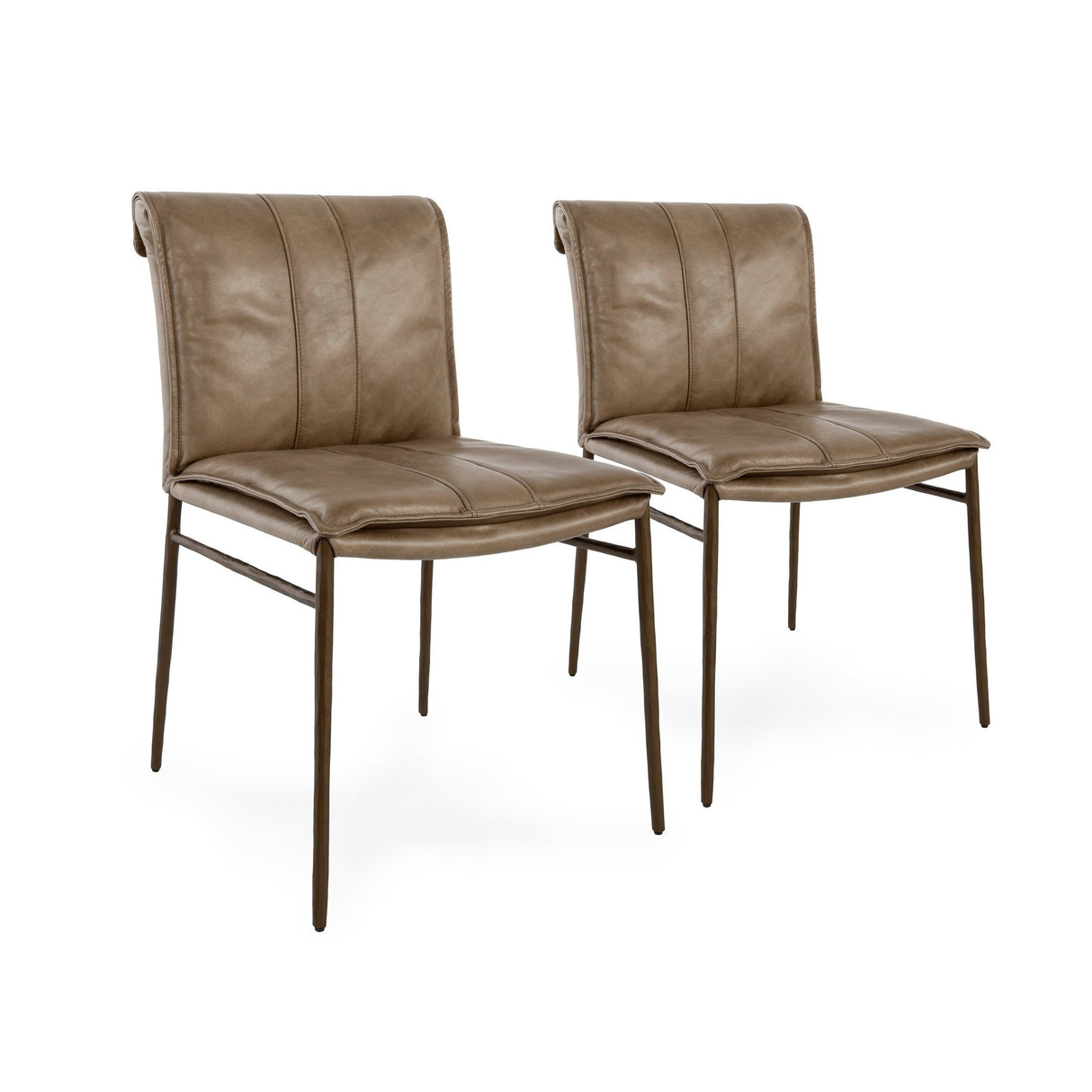 Mayer Dining Chair Set of 2 - Adobe Tan by Classic Home at Eve Furniture