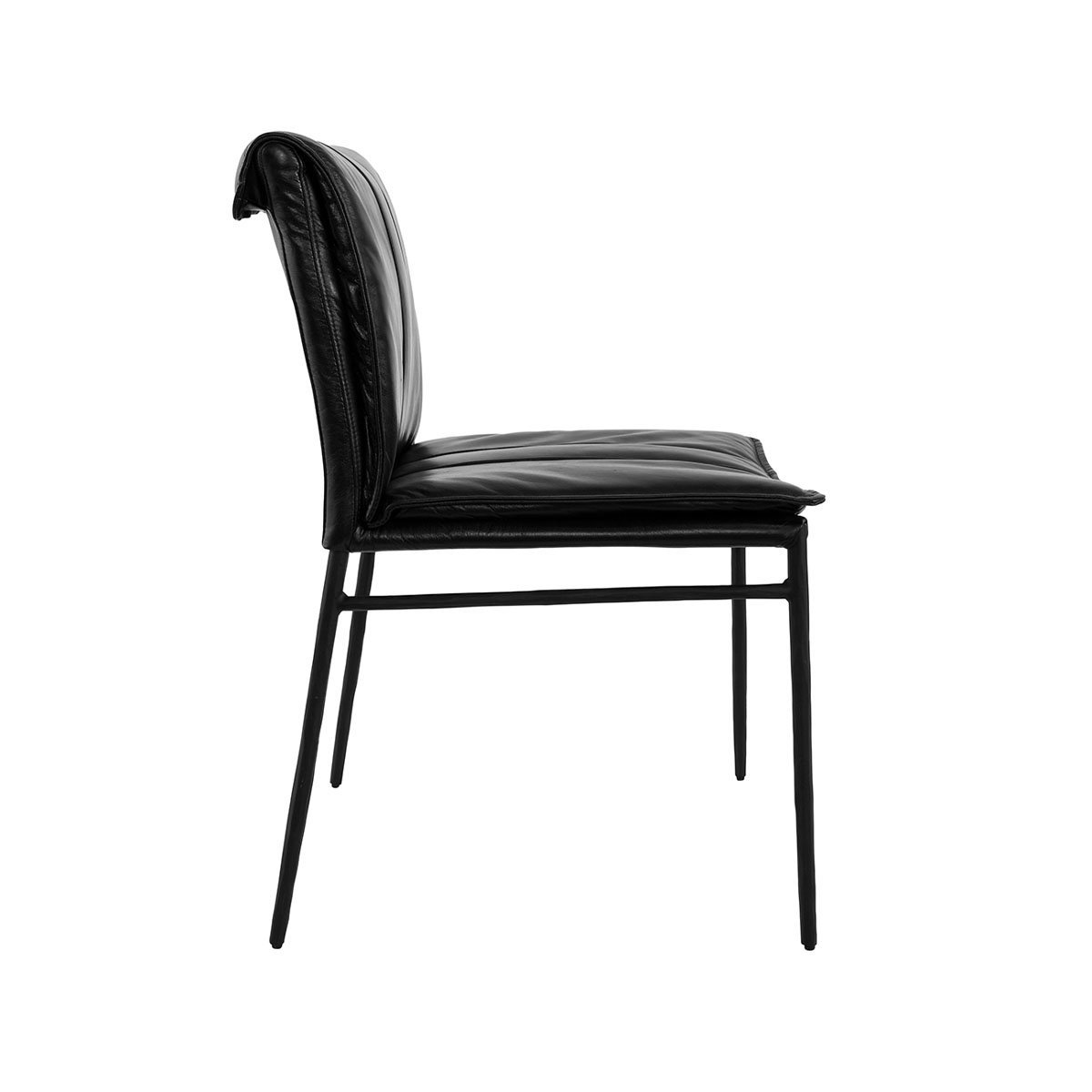 Mayer Dining Chair Set of 2 - Jet Black by Classic Home at Eve Furniture
