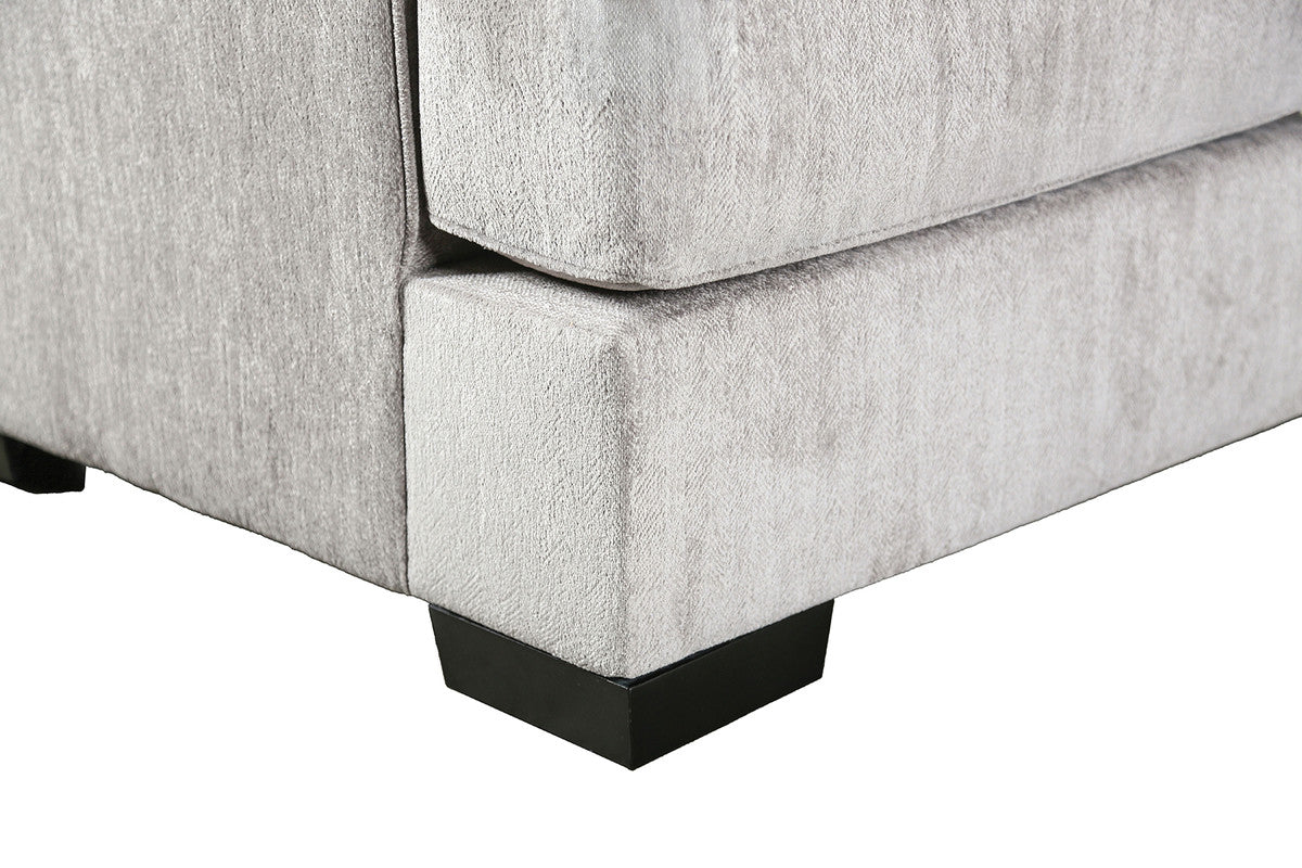 Mayfield Gray Right Arm Facing Sectional by Furniture of America at Eve Furniture