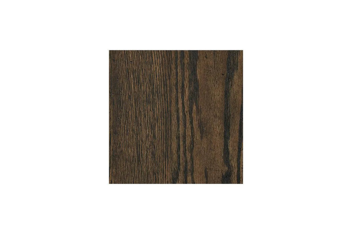 Maylee Dark Brown King Upholstered Bed by Ashley at Eve Furniture