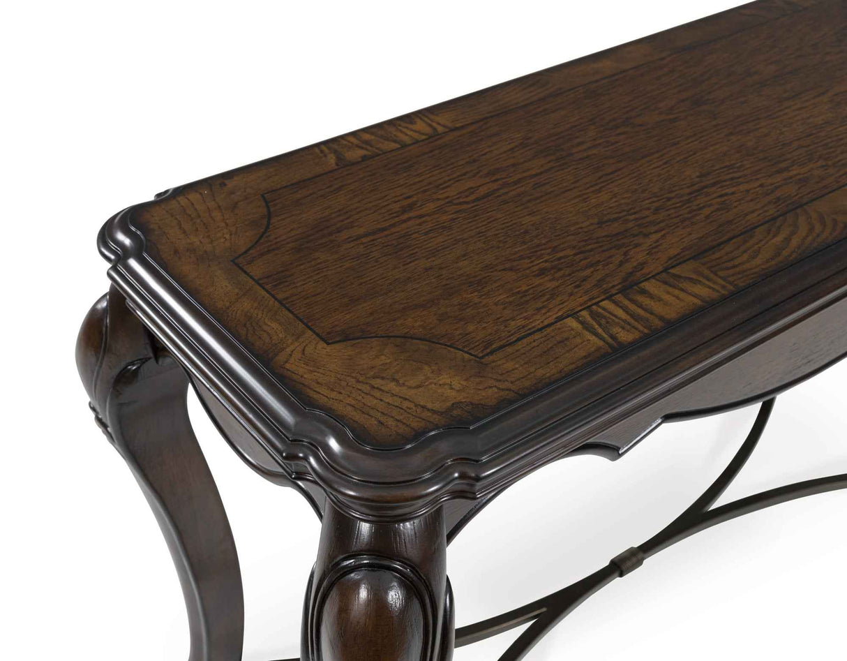 Maylee Dark Brown Sofa Table by Ashley at Eve Furniture
