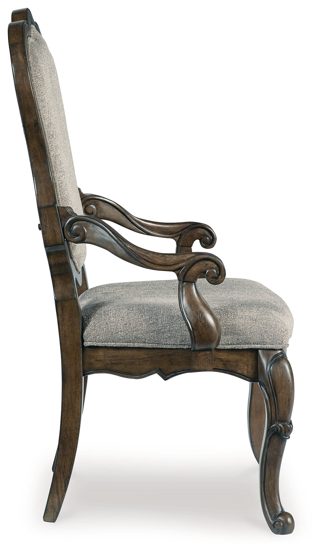 Maylee Dining Table and 6 Chairs and Bench with Storage in Dark Brown by Ashley at Eve Furniture