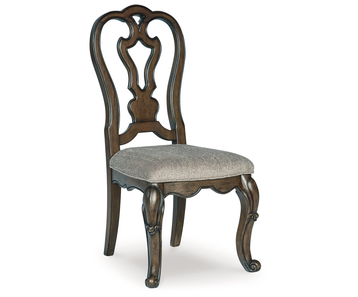 Maylee Dining Table and 6 Chairs and Bench with Storage in Dark Brown by Ashley at Eve Furniture