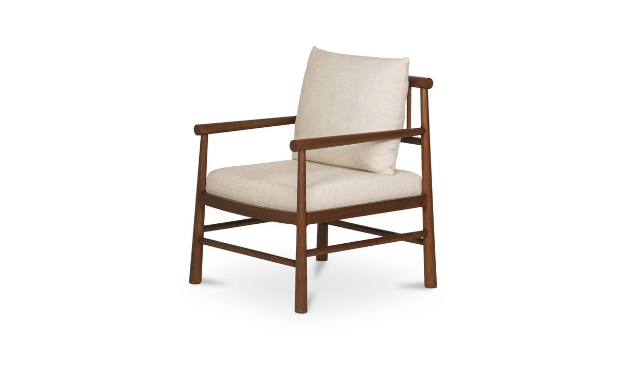 Mayne Accent Chair Cream by Moe's Home at Eve Furniture