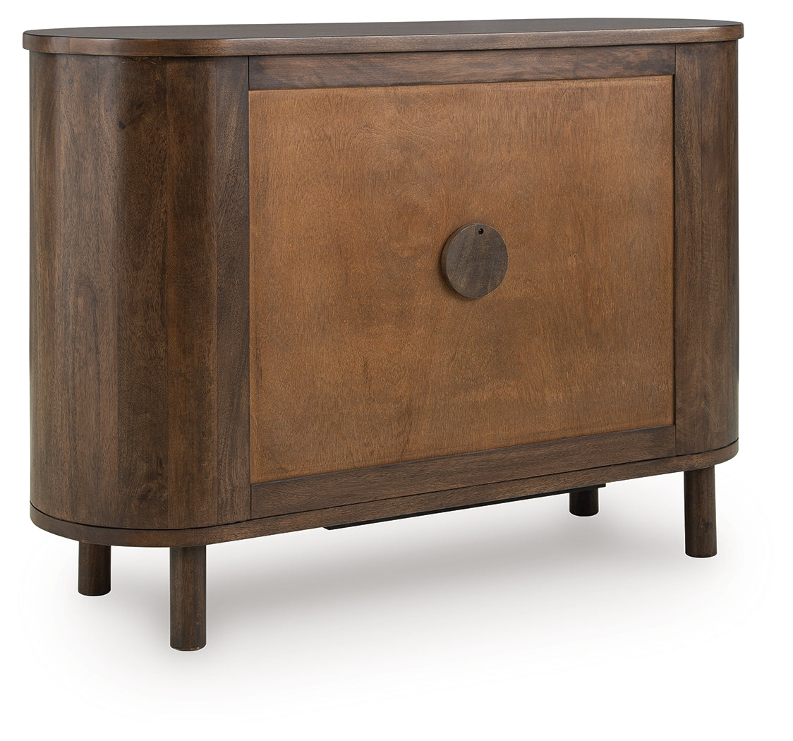 Mayridge Medium Brown Accent Cabinet by ASHLEY FURNITURE at Eve Furniture