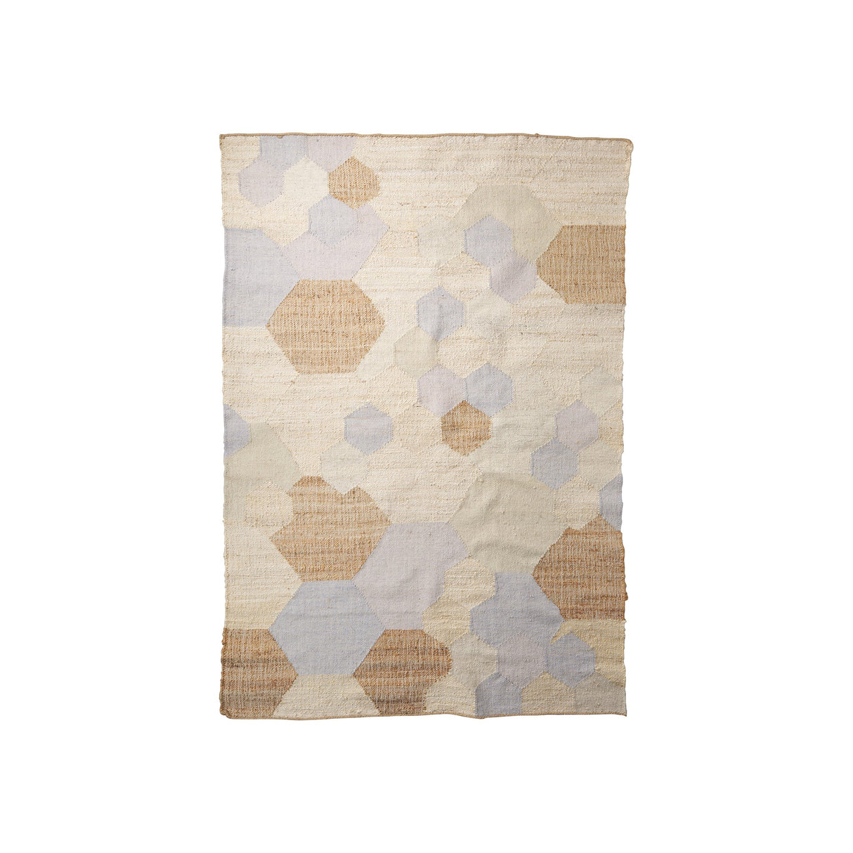 Mayson Cream Multi-Colored Honeycomb Pattern Area Rug by Mercana at Eve Furniture