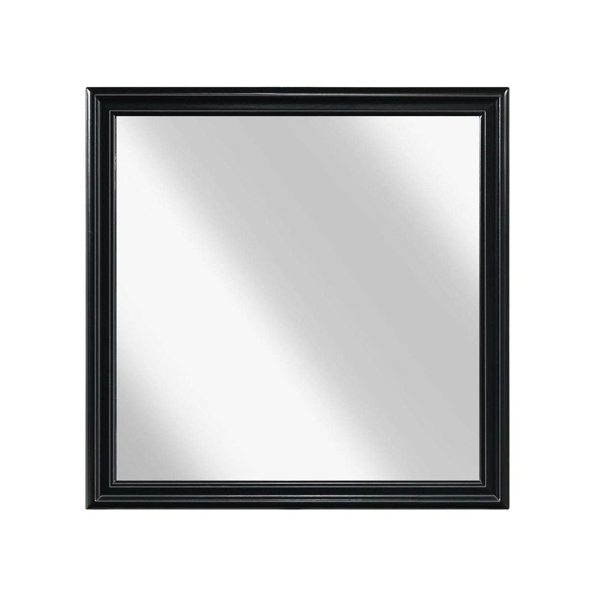 Mayville Black Mirror (Mirror Only) by Homelegance at Eve Furniture