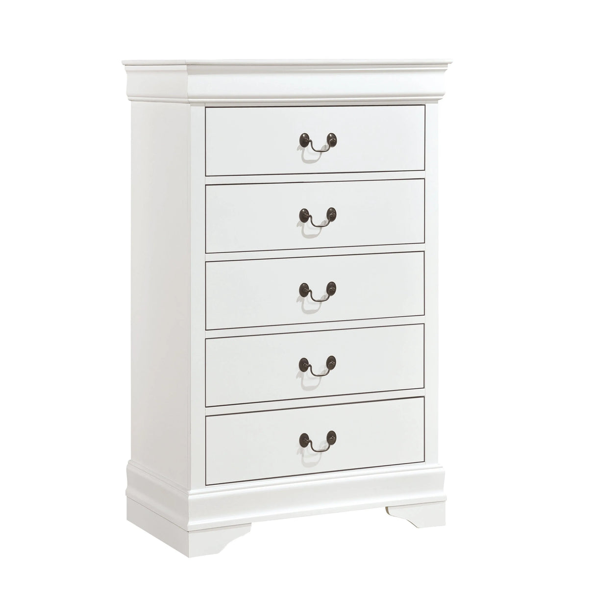 Mayville White Chest by Homelegance at Eve Furniture