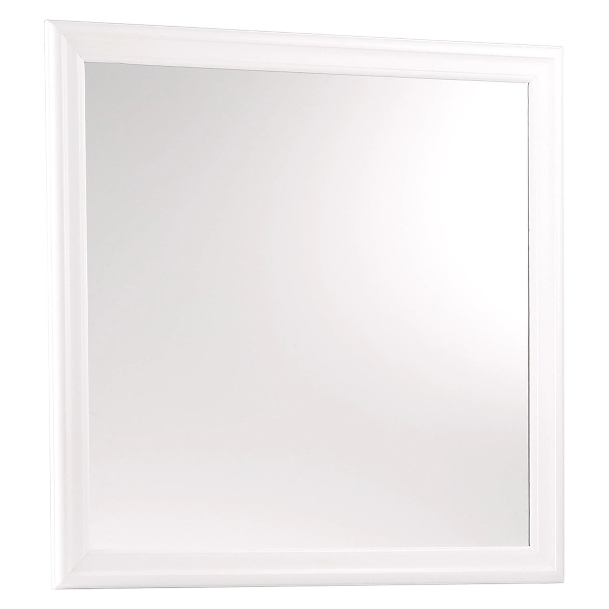 Mayville White Mirror (Mirror Only) by Homelegance at Eve Furniture