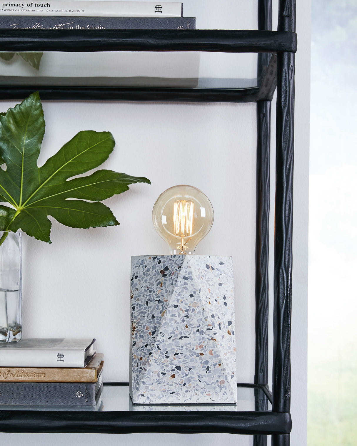 Maywick 2-Piece Table Lamp Set in White by Ashley at Eve Furniture