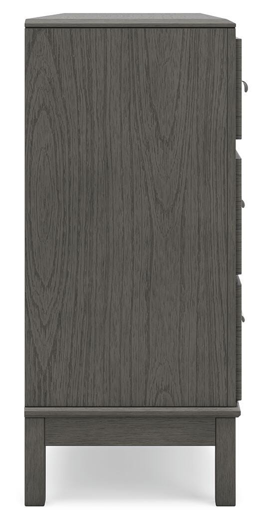 Mazing Gray Dresser by Ashley at Eve Furniture