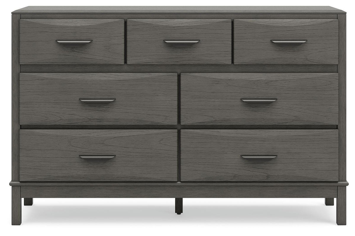 Mazing Gray Dresser by Ashley at Eve Furniture