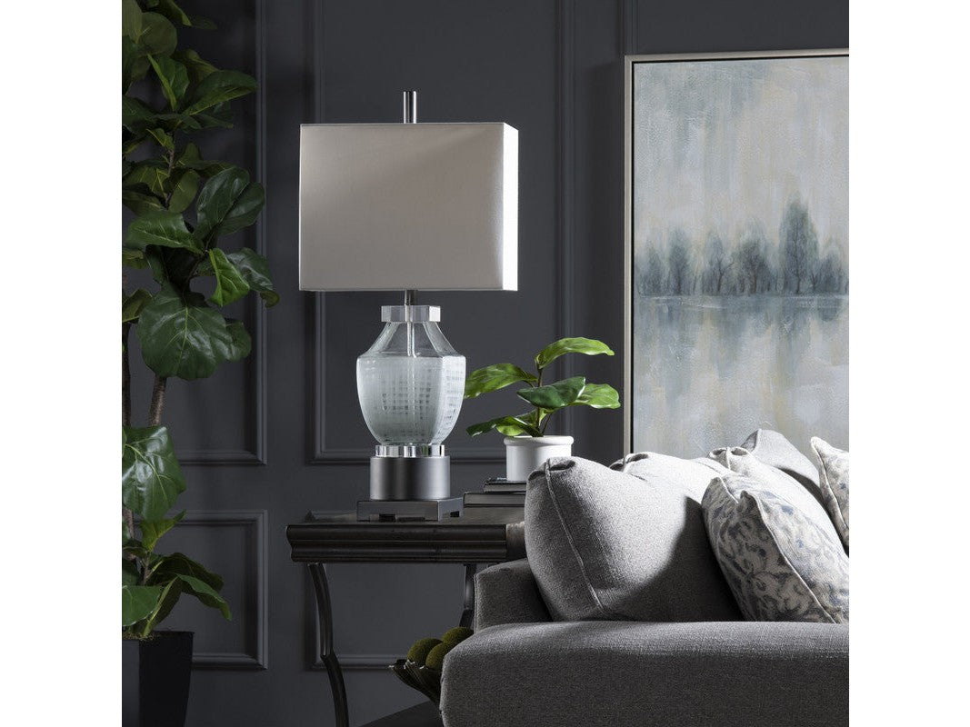 Mc Cance Grey Table Lamp by Crestview at Eve Furniture