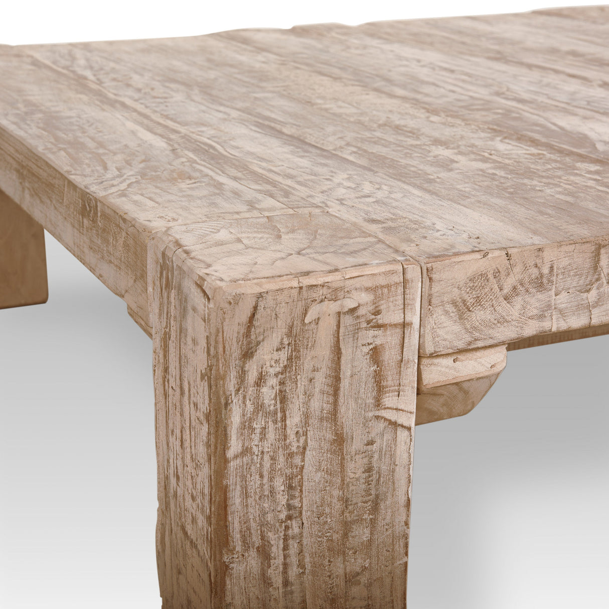 McArthur 48x48 Square Reclaimed Solid Wood Coffee Table by Mercana at Eve Furniture