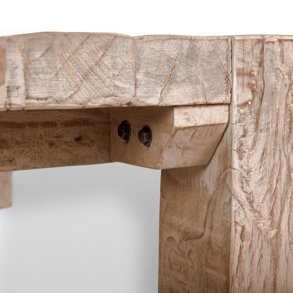 McArthur Square Reclaimed Solid Wood Coffee Table by Mercana at Eve Furniture