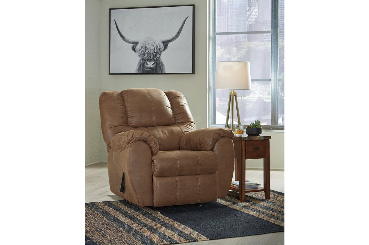 McGann Saddle Recliner by ASHLEY FURNITURE at Eve Furniture