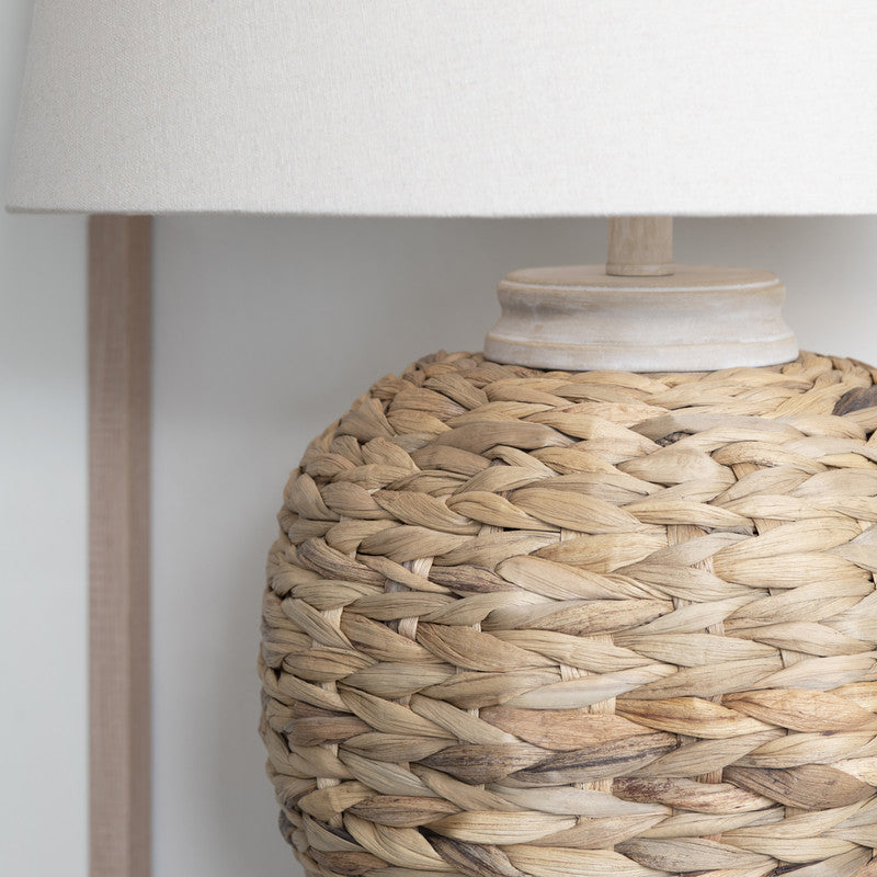 Mckenna Natural Table Lamp by Crestview at Eve Furniture
