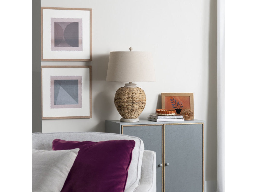Mckenna Natural Table Lamp by Crestview at Eve Furniture