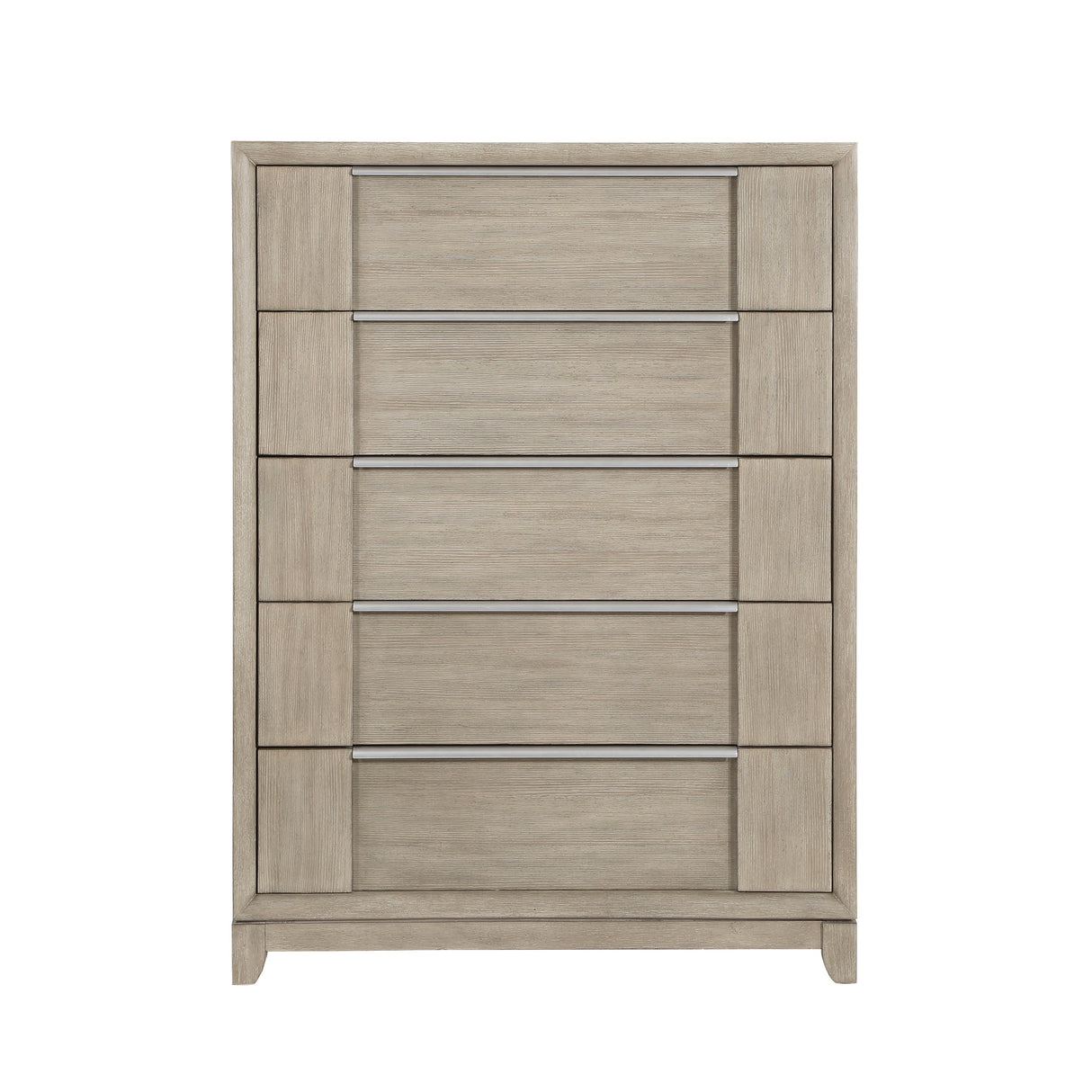 McKewen Light Gray Upholstered Storage Platform Bedroom Set by Homelegance at Eve Furniture