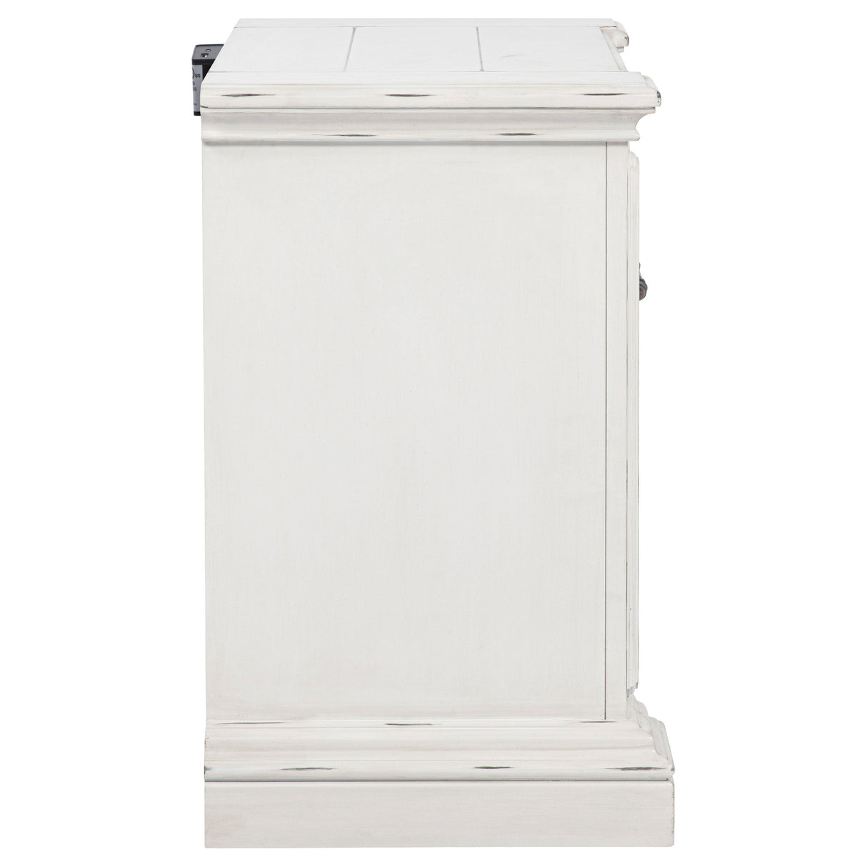 McKinney Vintage White 2-drawer Nightstand with Dual USB by Coaster at Eve Furniture