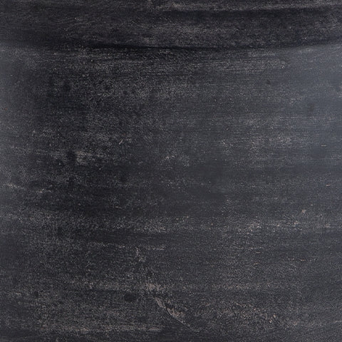 Meadie Distressed Black Vase by Ashley at Eve Furniture
