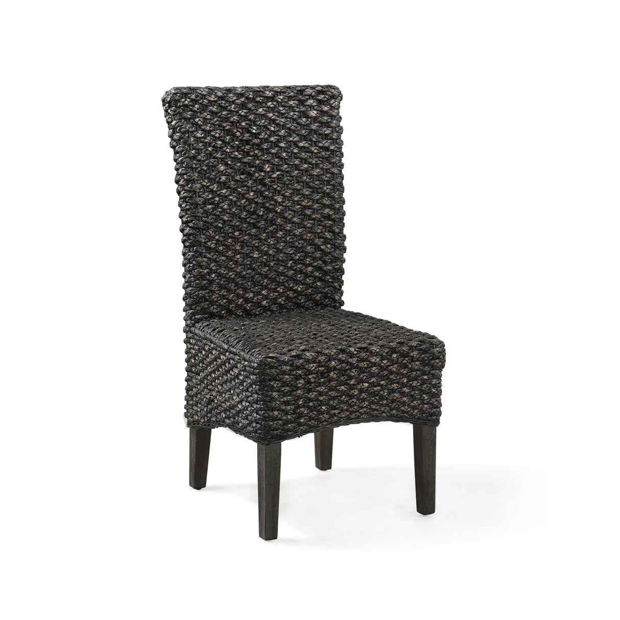 Meadow Chair Water Hyacinth in Graphite (Set of 2) by Modus Furniture at Eve Furniture