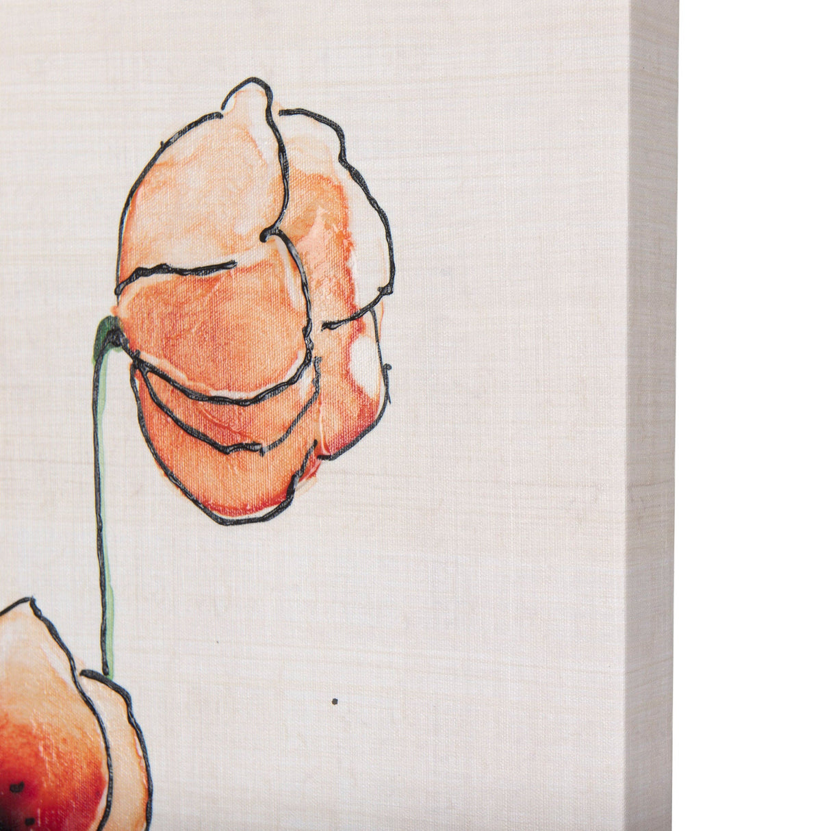 Meadow flowers I by Mercana Studio a Hand Embellished Textured Canvas by Mercana at Eve Furniture