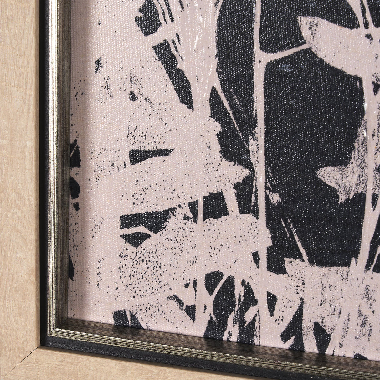 Meadow Herbes by Mercana Studio a Hand Embellished Textured Framed Art Print by Mercana at Eve Furniture
