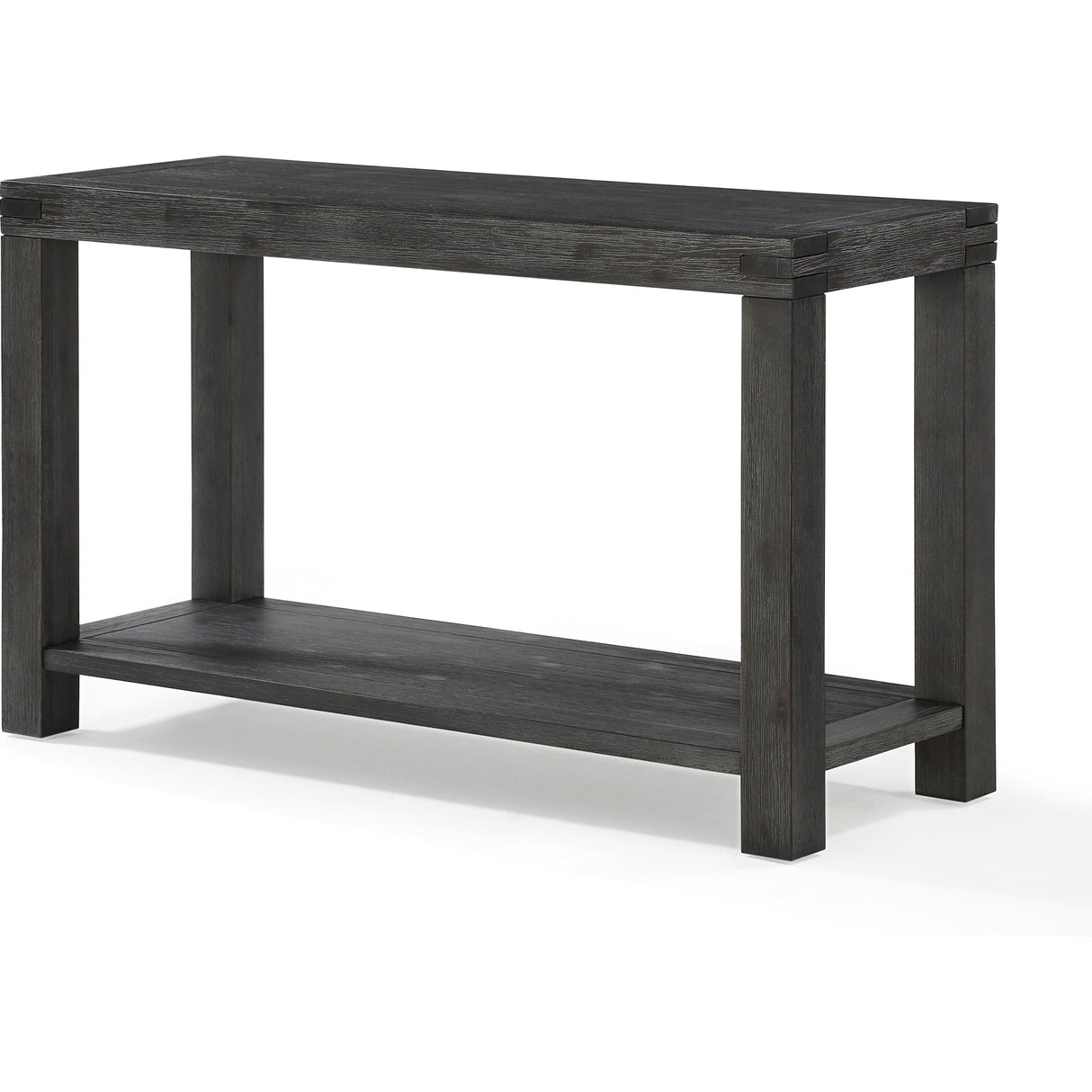 Meadow Solid Console Table in Graphite by Modus Furniture at Eve Furniture