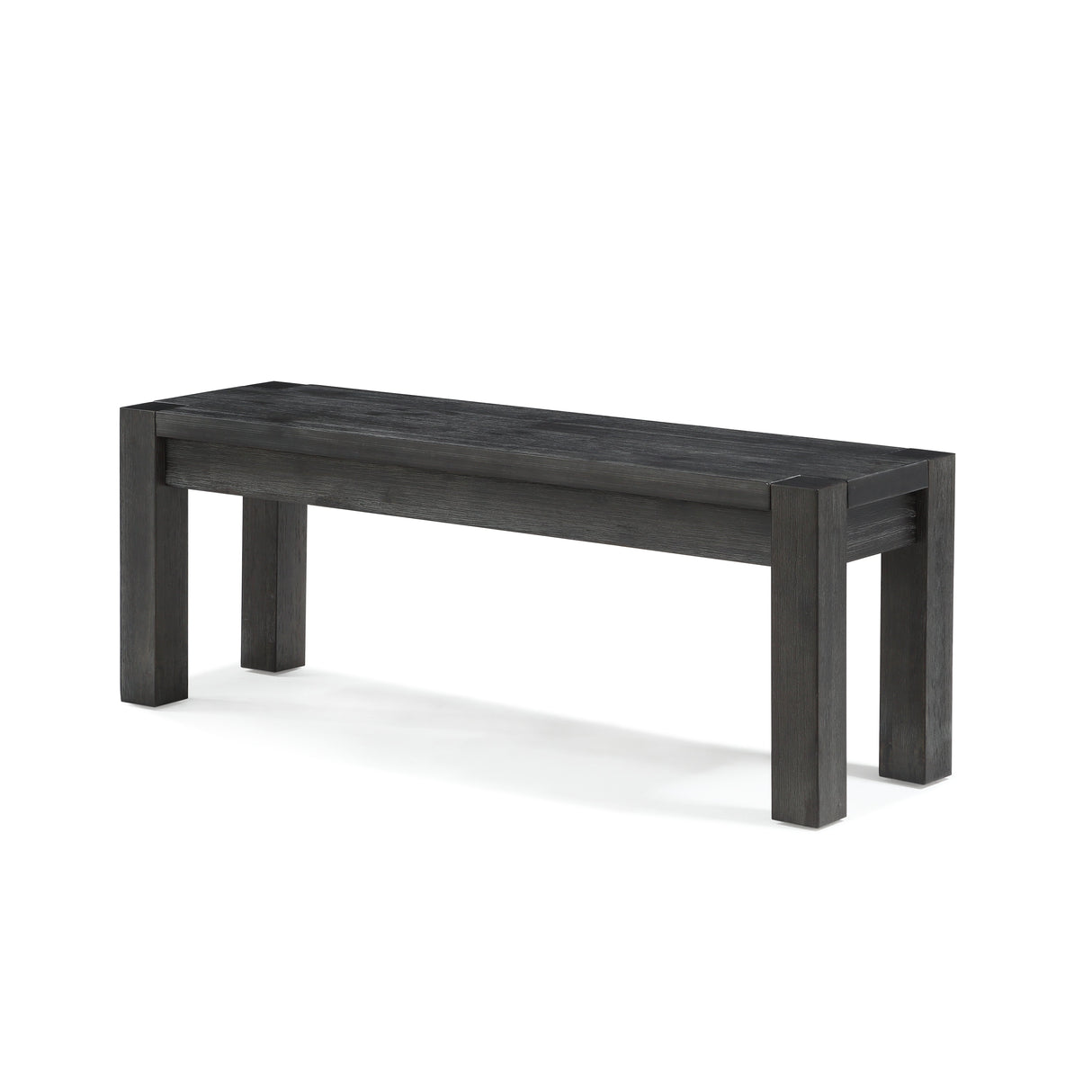 Meadow Solid Wood Bench in Graphite by Modus Furniture at Eve Furniture