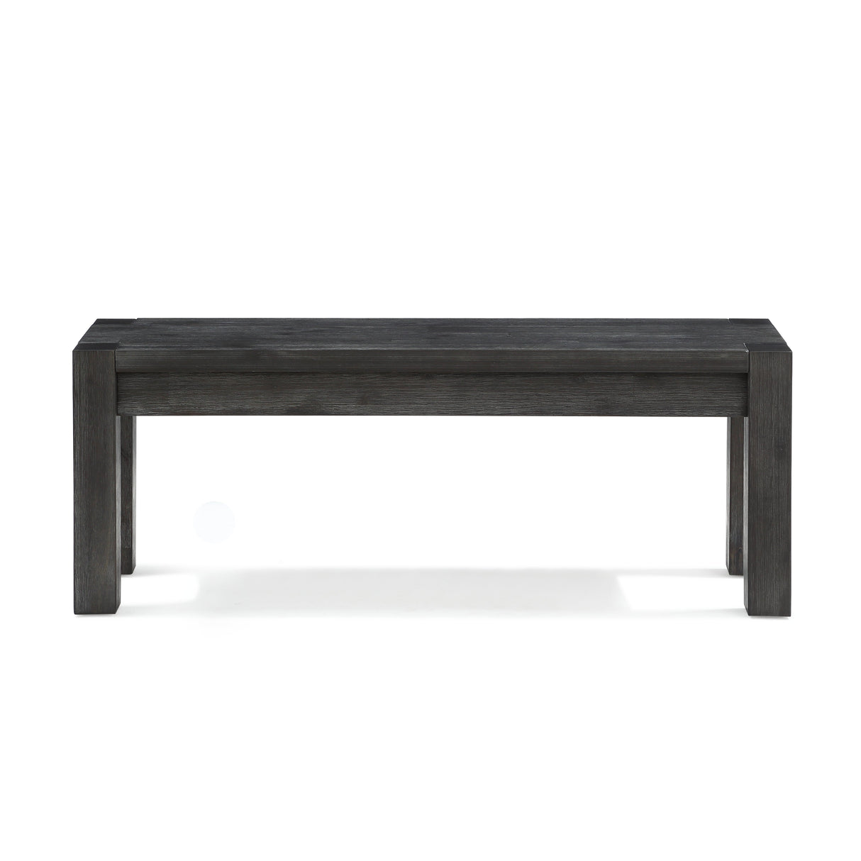 Meadow Solid Wood Bench in Graphite by Modus Furniture at Eve Furniture