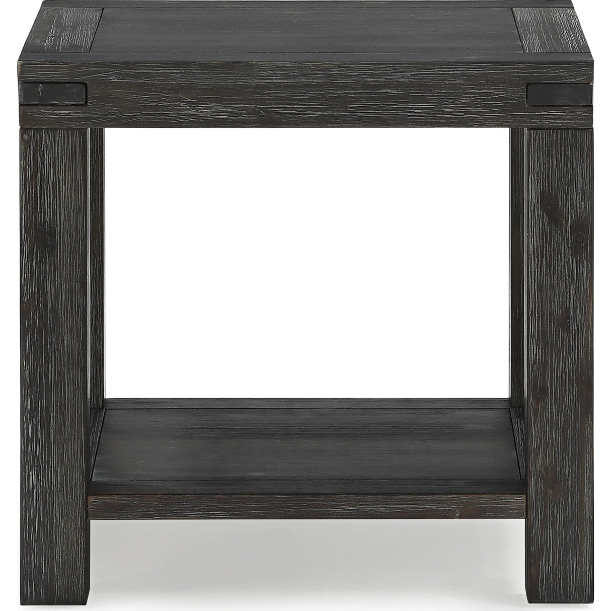 Meadow Solid Wood End Table in Graphite by Modus Furniture at Eve Furniture