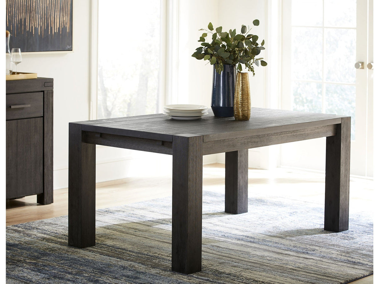 Meadow Solid Wood Rectangle Table in Graphite by Modus Furniture at Eve Furniture
