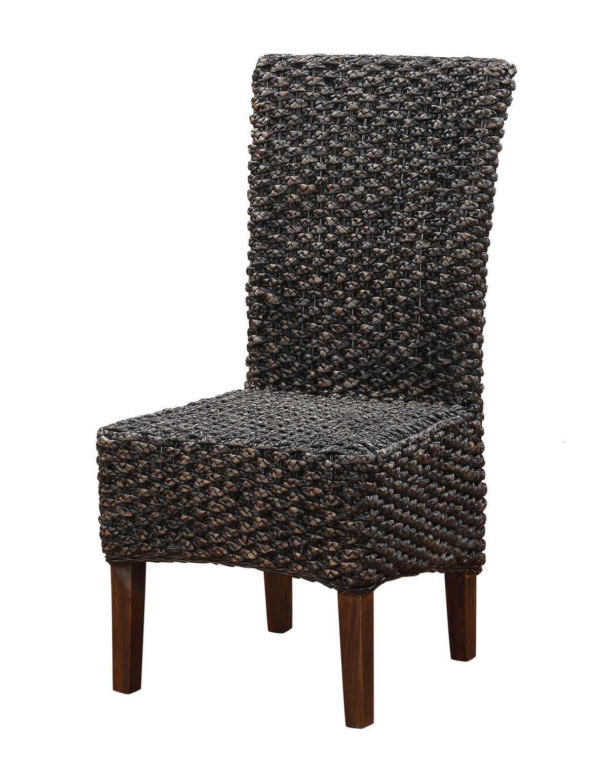 Meadow Wicker Dining Chair in Brick Brown (Set of 2) by Modus Furniture at Eve Furniture