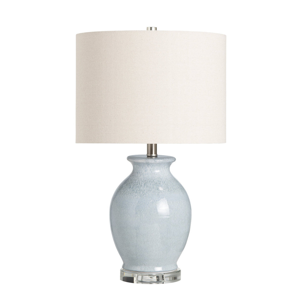 Meadows Blue/Cream Table Lamp (Set of 2) by Crestview at Eve Furniture